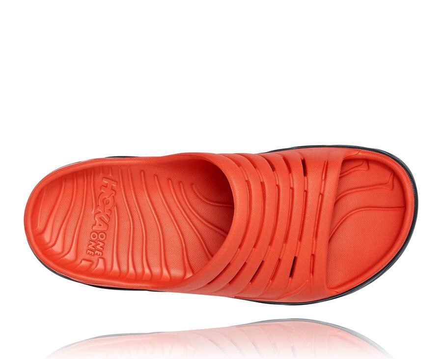 Hoka One One Slippers Heren - Ora Recovery - Rood - PM5370826